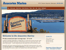 Tablet Screenshot of anacortesmarina.com